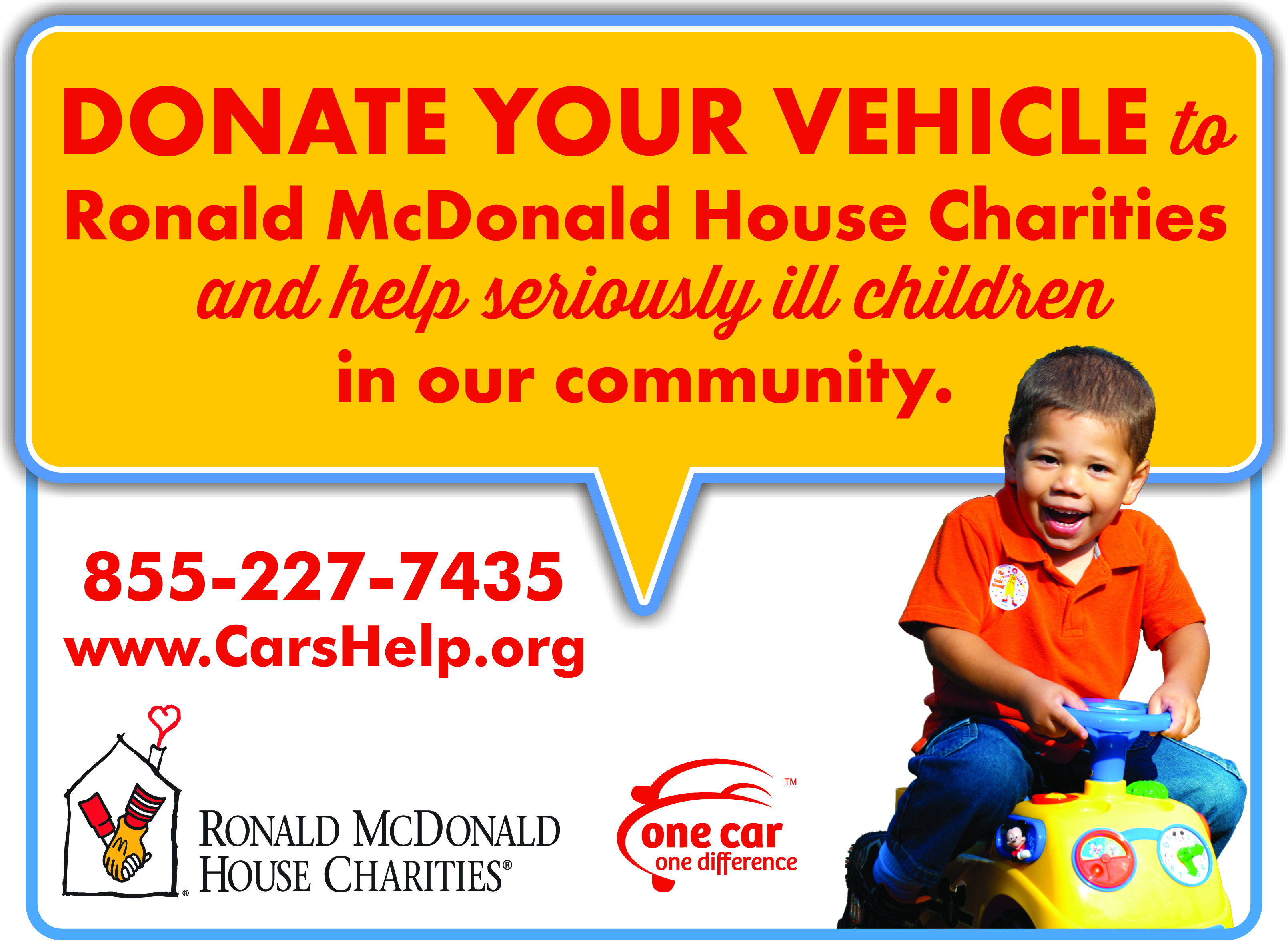 201505 Vehicle Donation Program BillboardStyle Poster